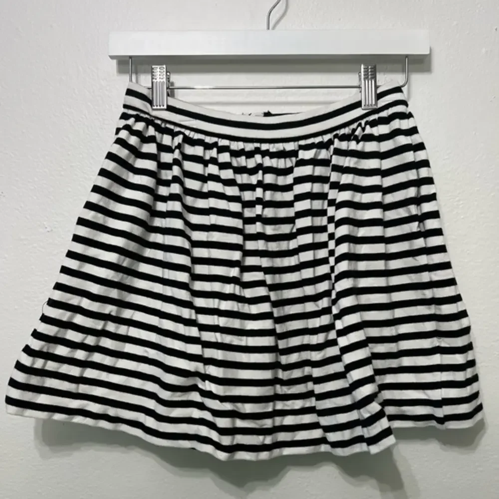 Kate Spade Skirt The Rules Kids Size 10Y Black and White Striped‎ Skirt